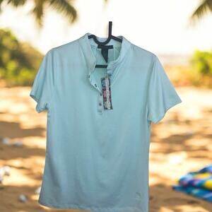 Birdy and Grace pistachio a208 golf shirt Women's Size M Medium New With Tags
